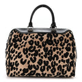 Louis Vuitton Jacquard Velvet Leopard Print Stephen Sprouse Speedy