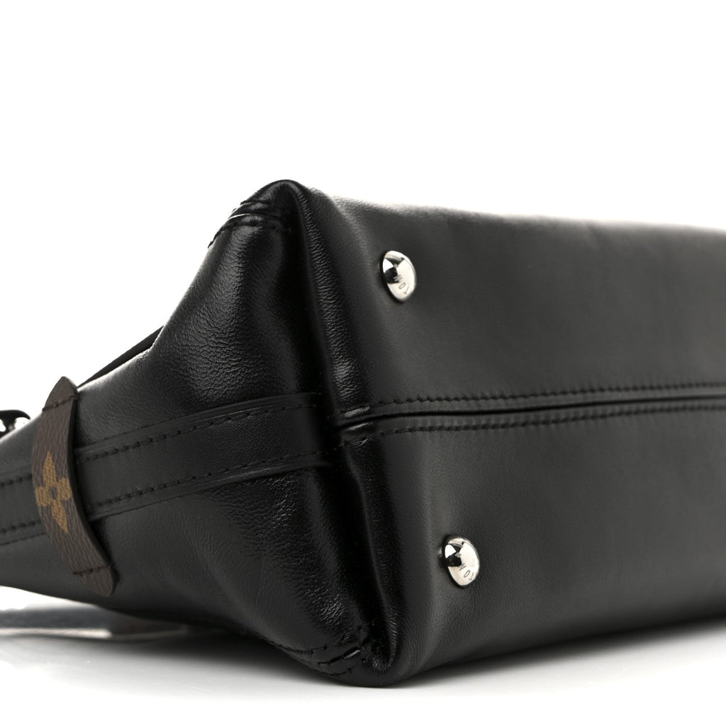 Louis Vuitton Lambskin CarryAll Cargo Vibe PM Black