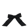 Grosgrain Bow CC Hair Clip Black