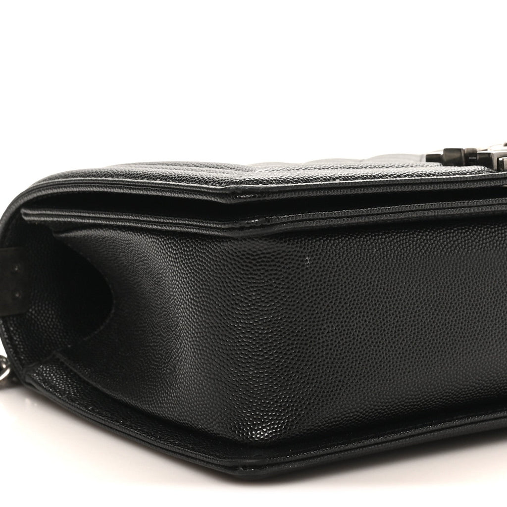 Chanel Caviar Quilted Medium Boy Flap Black