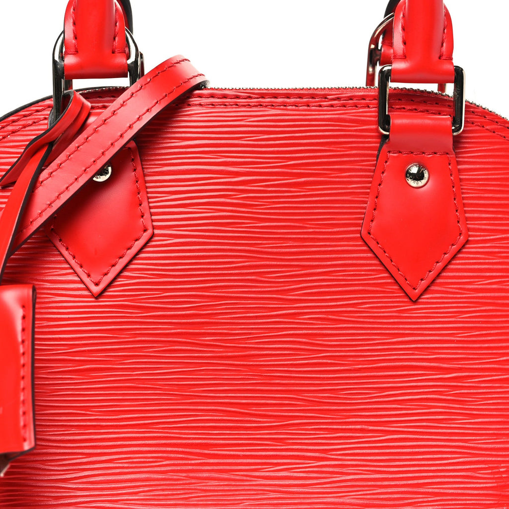 Louis Vuitton Epi Alma BB Coquelicot