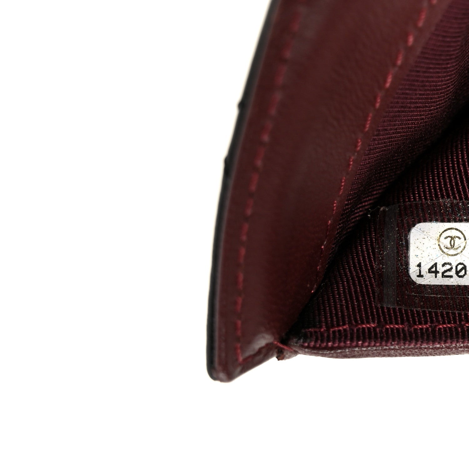 Lambskin Quilted Large Flap Wallet Black