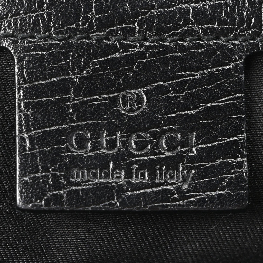 Gucci Monogram Small Jolicoeur Tote Black