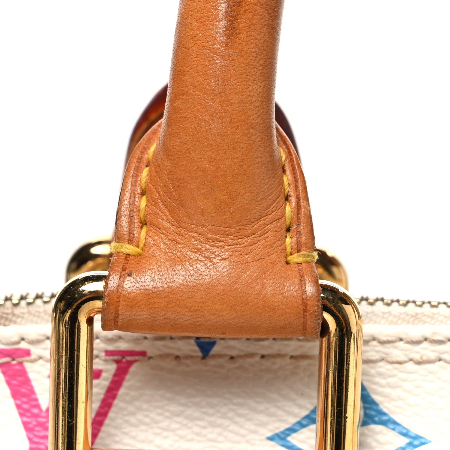 Louis Vuitton Monogram Multicolor Alma White