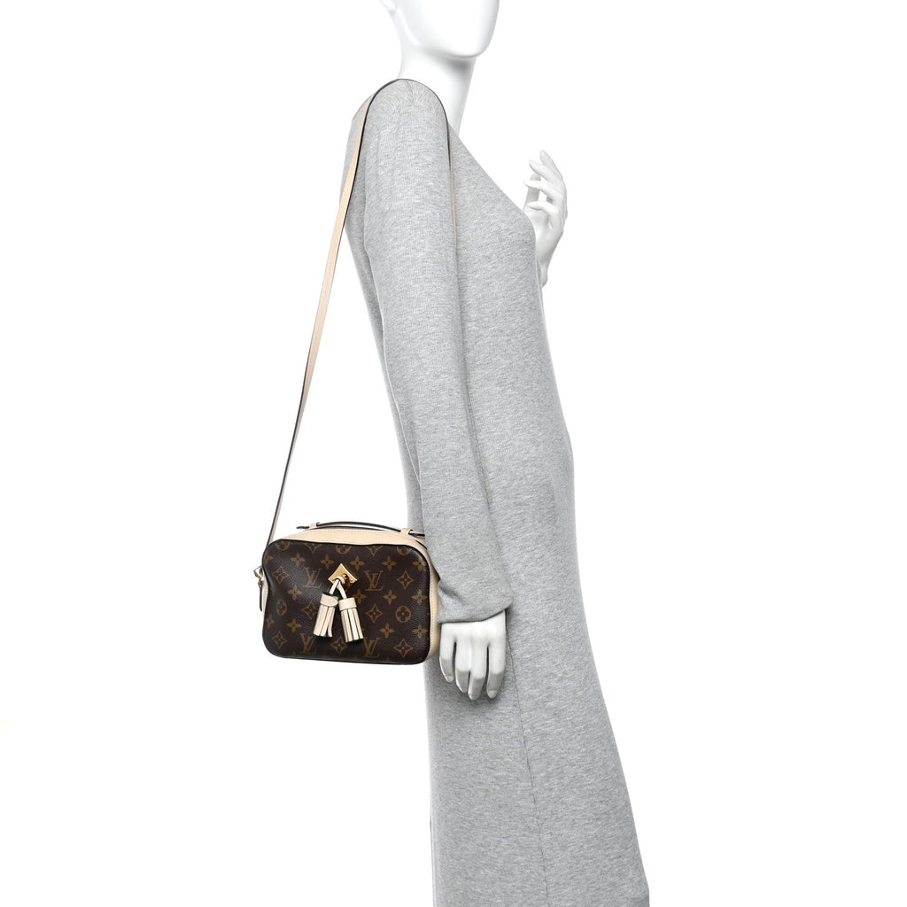 Louis Vuitton Monogram Saintonge Creme