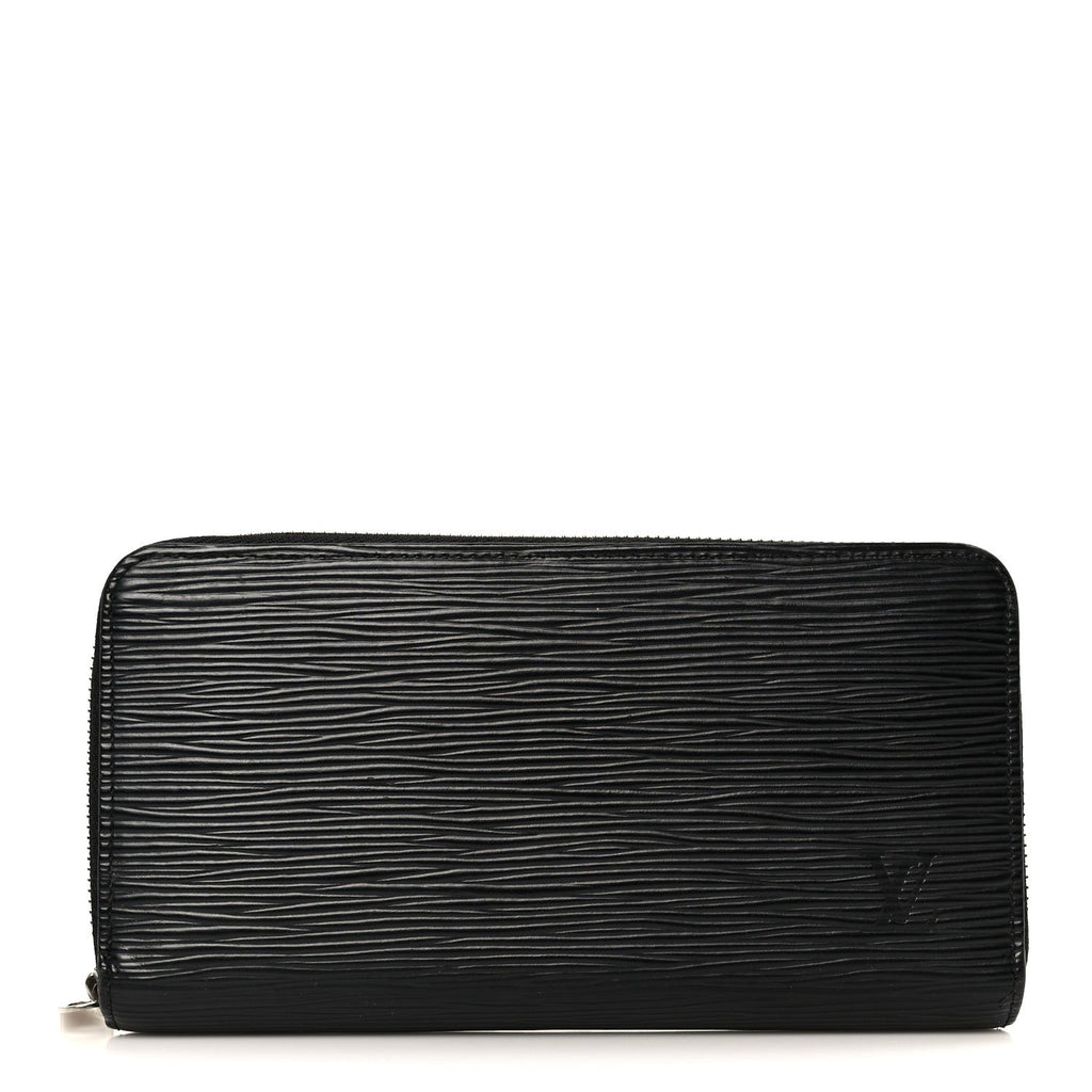 Louis Vuitton Epi Zippy Wallet Black