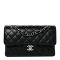 Chanel Caviar Quilted Small Double Flap Black