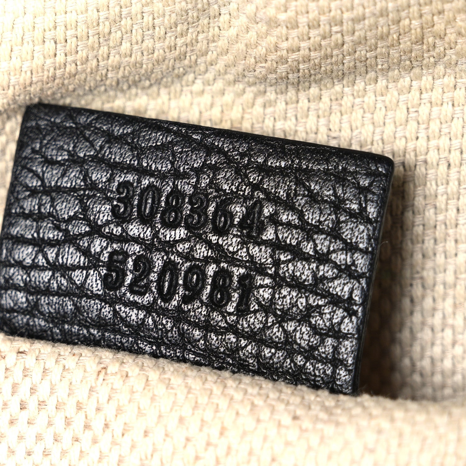 Gucci Pebbled Calfskin Small Soho Disco Bag Black