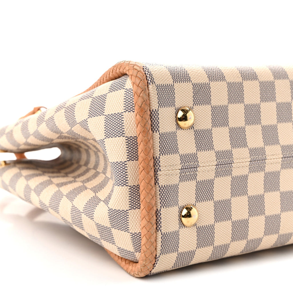 Louis Vuitton Damier Azur Propriano Rose Ballerine