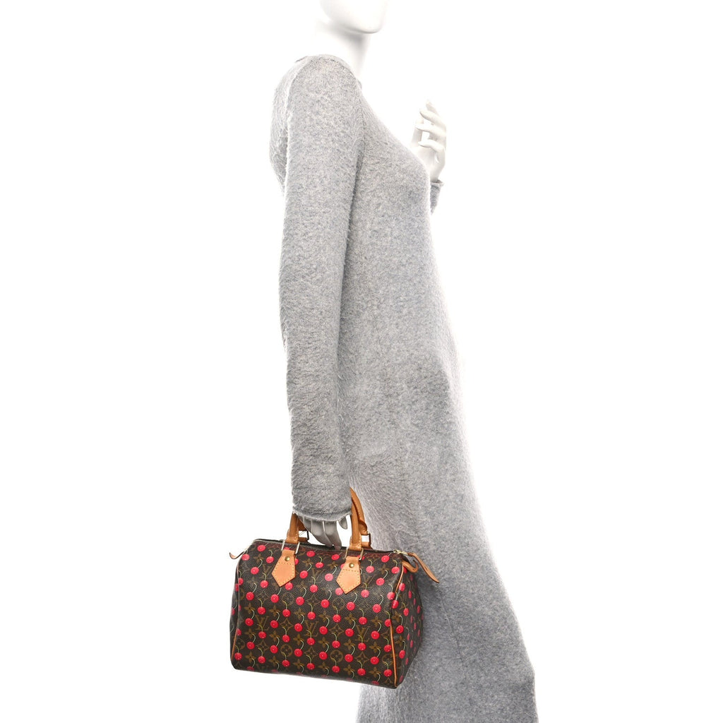 Louis Vuitton Monogram Cerises Speedy 25
