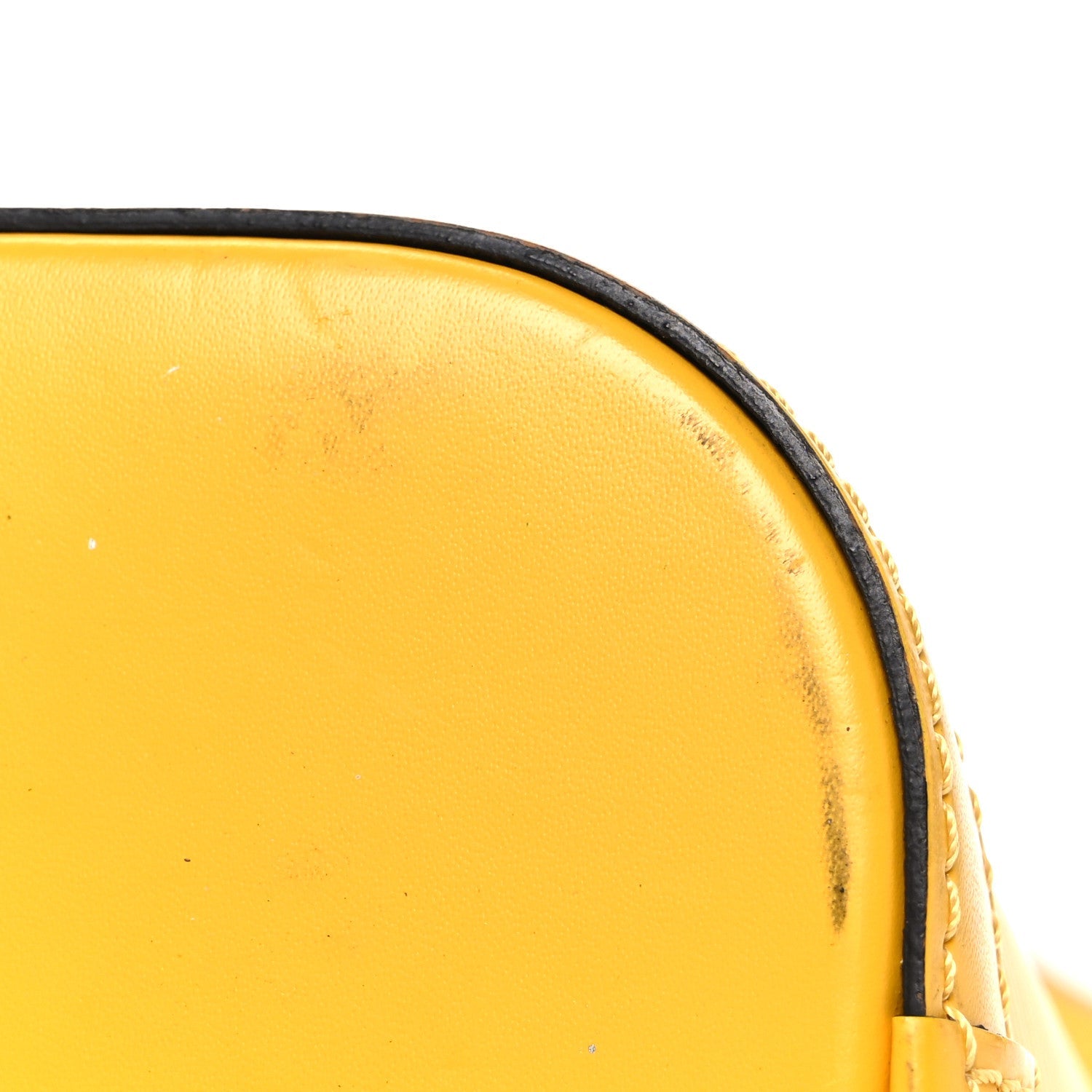 Louis Vuitton Epi Alma Mini Citron