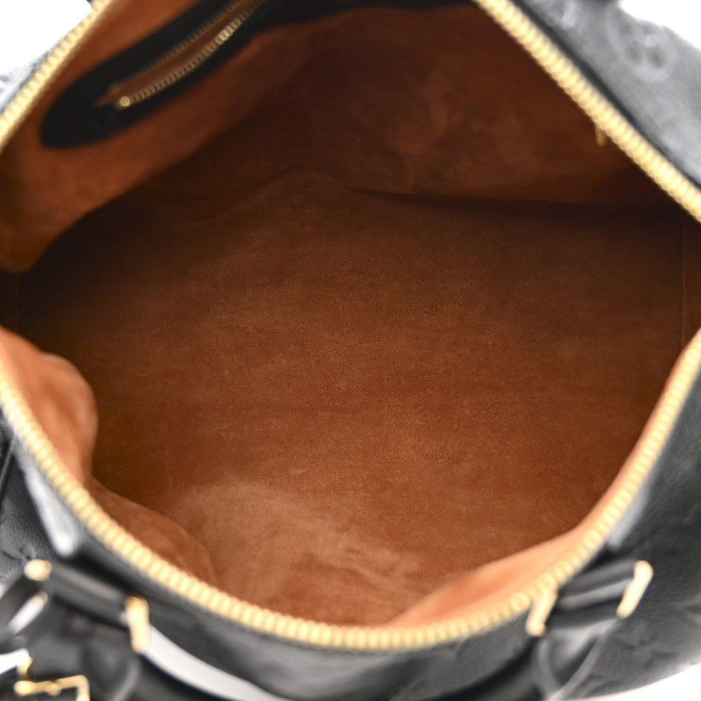 Louis Vuitton Empreinte Monogram Speedy Soft 30 Black
