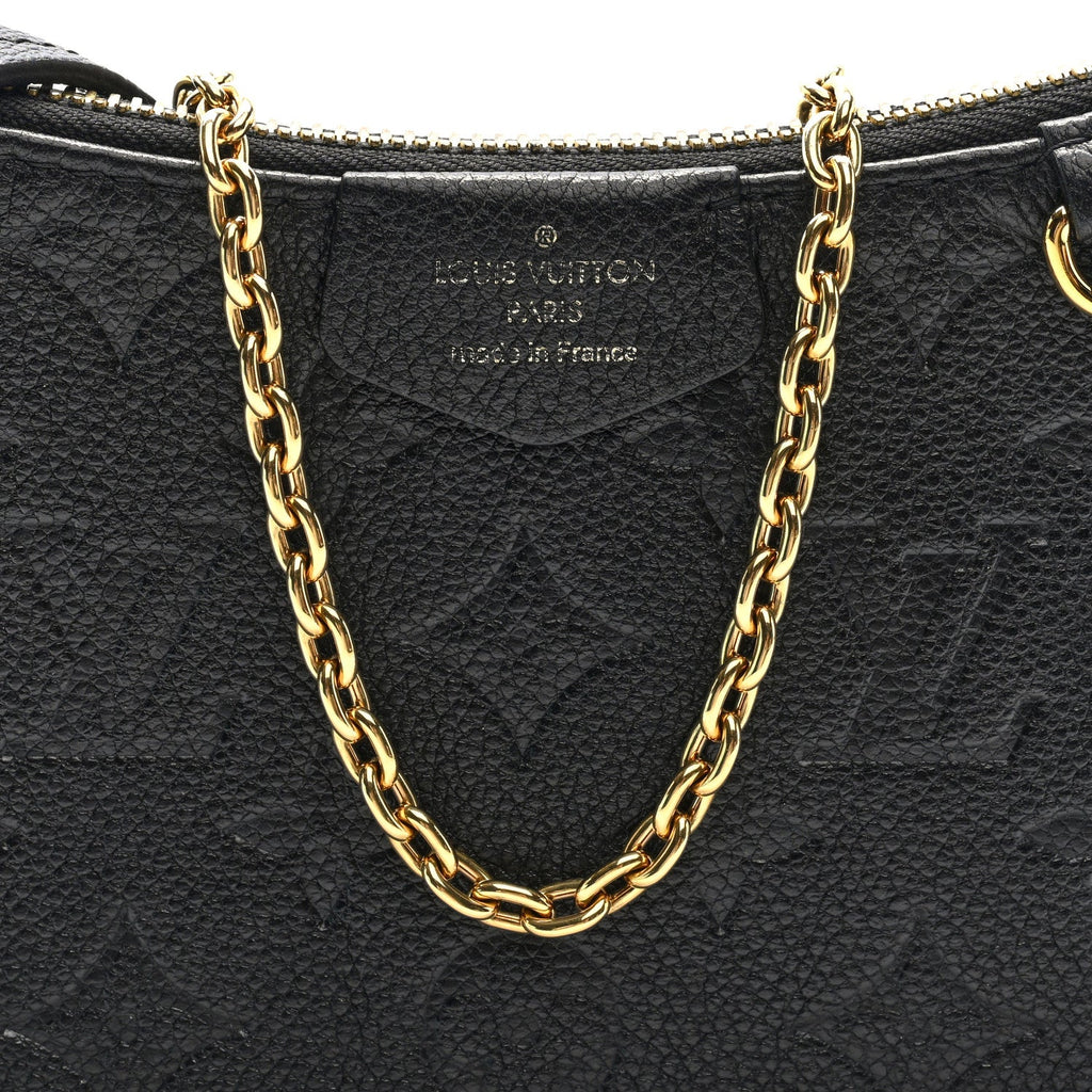 Louis Vuitton Empreinte Easy Pouch On Strap Black