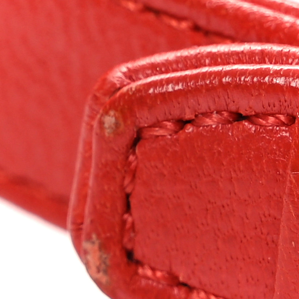 Chanel Lambskin Quilted Chanel 19 Waist Bag Red