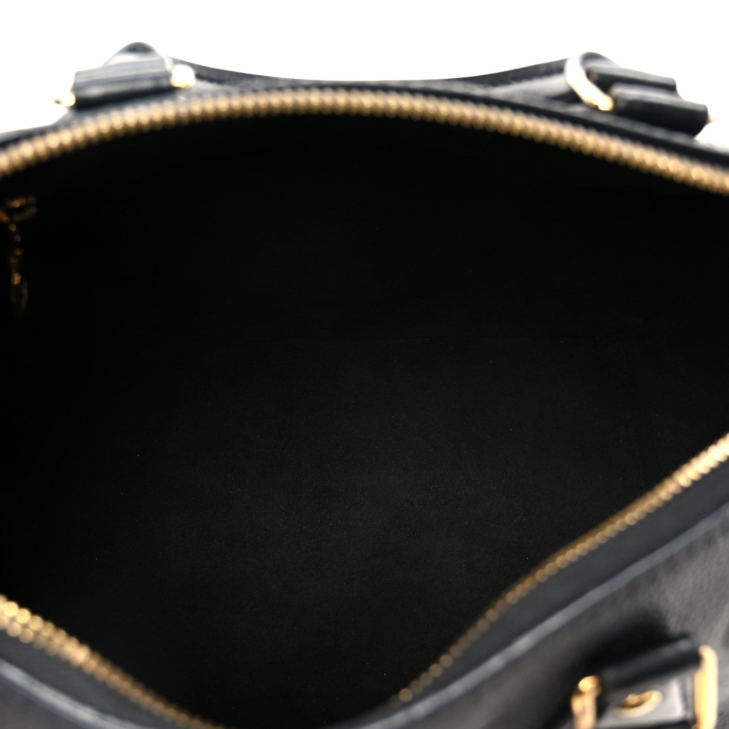 Louis Vuitton Empreinte Monogram Giant Speedy Bandouliere 25 Black