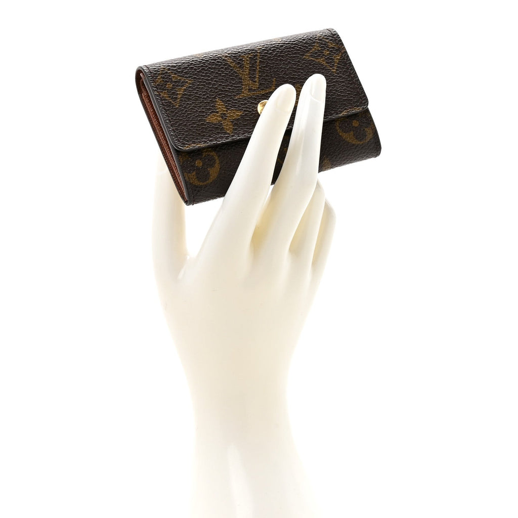 Louis Vuitton Monogram Porte-Monnaie Plat Coin Purse