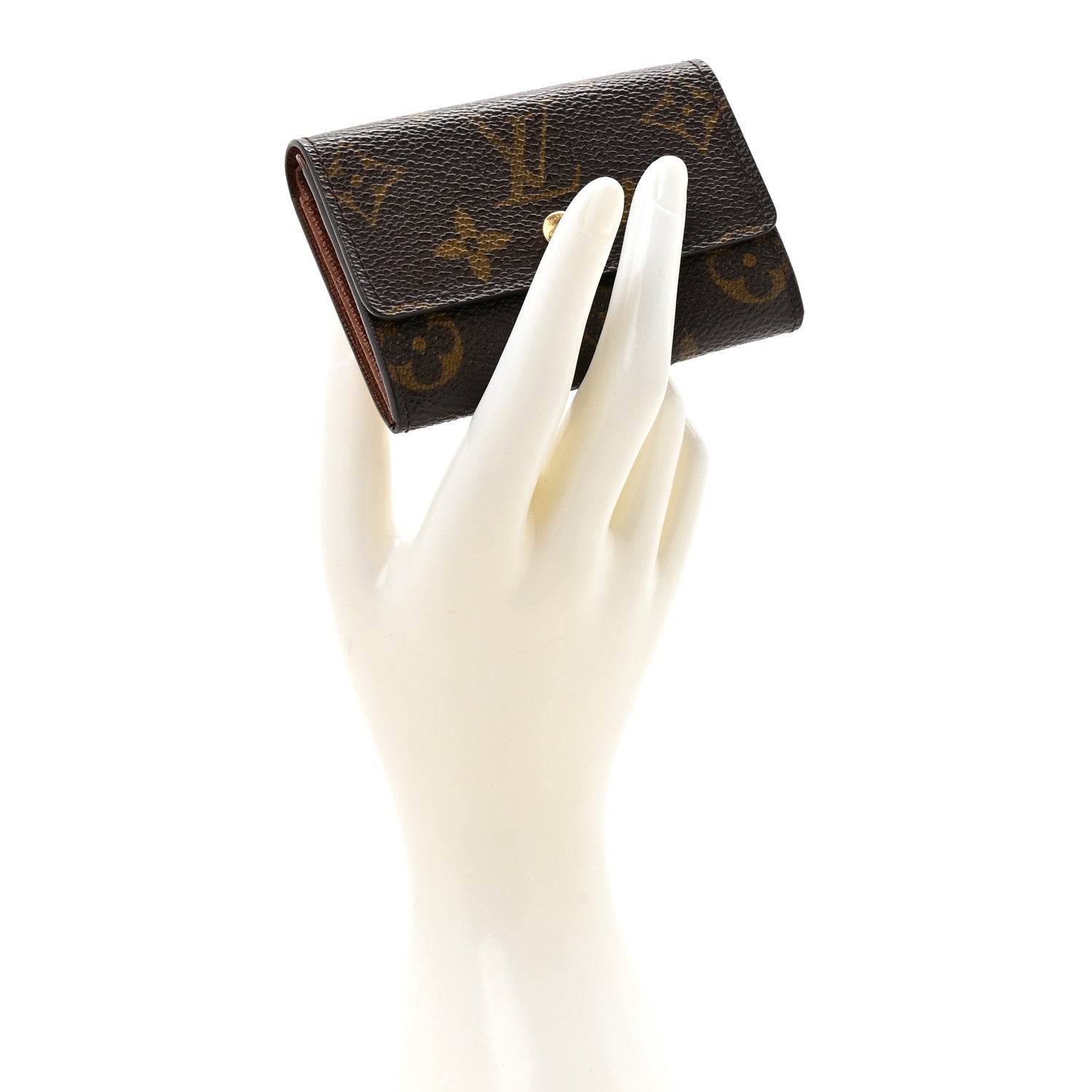 Louis Vuitton Monogram Porte-Monnaie Plat Coin Purse