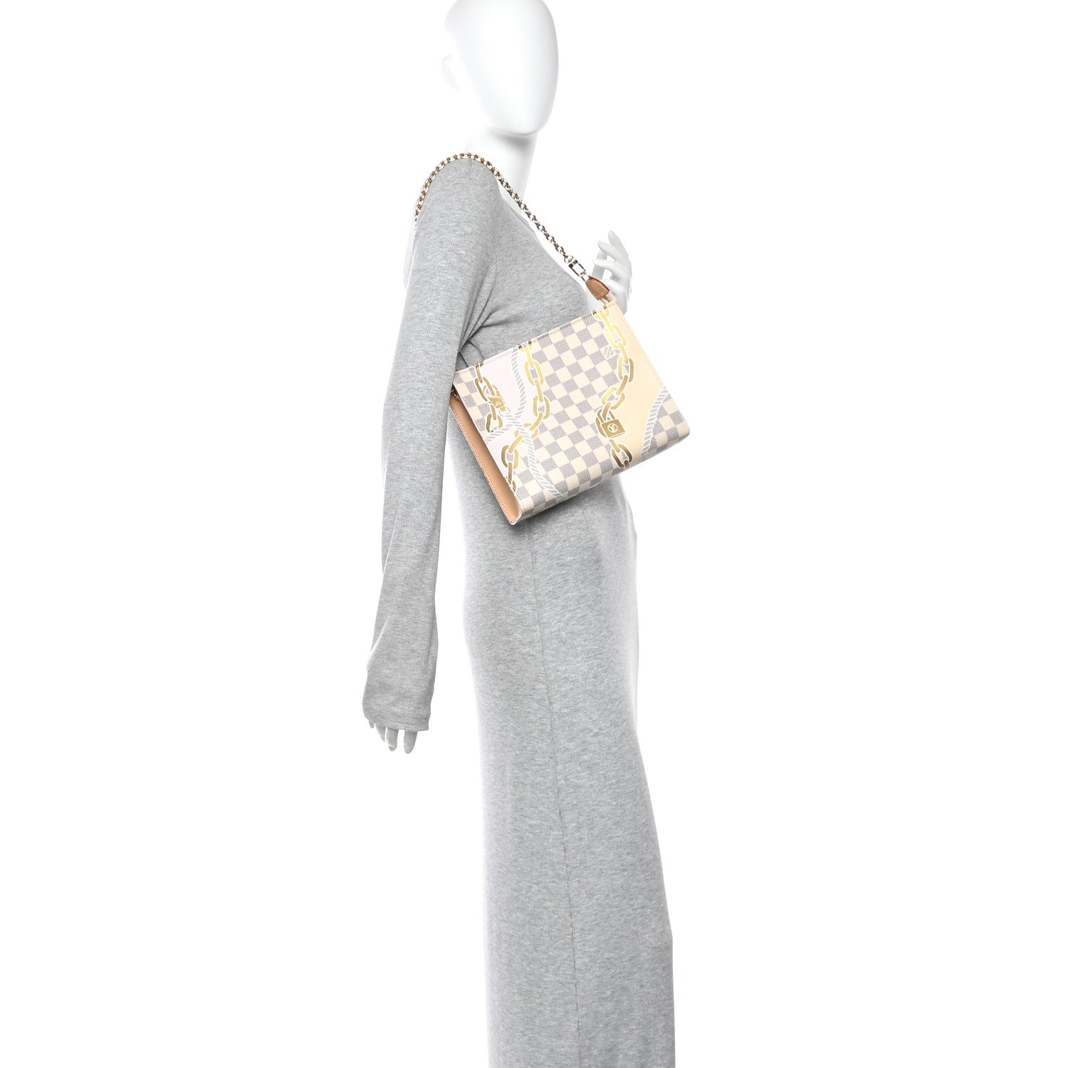 Louis Vuitton Damier Azur Nautical Toiletry Pouch On Chain