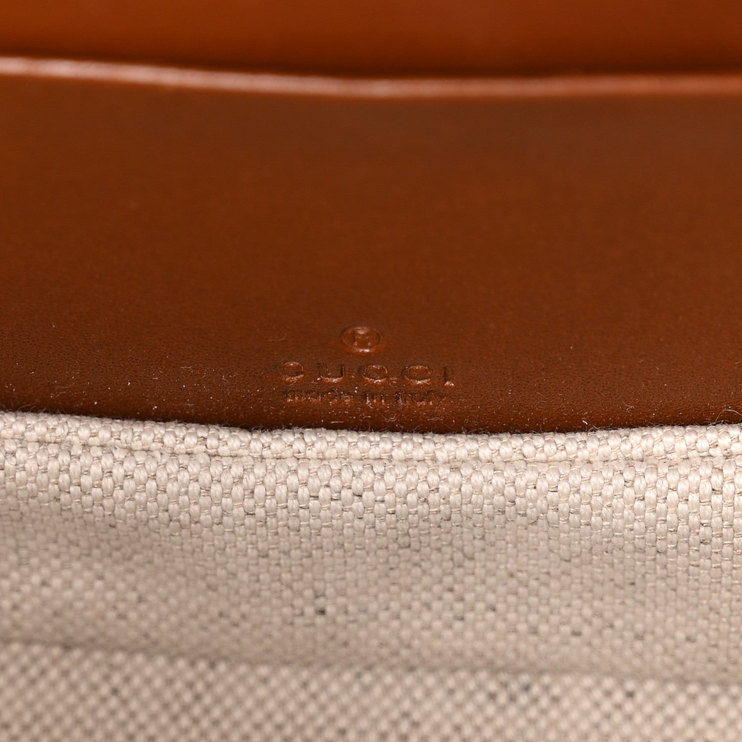 Gucci New Canvas Charisma Calfskin Crystal GG Monogram Small Bamboo 1947 Top Handle Bag Camel Ebony