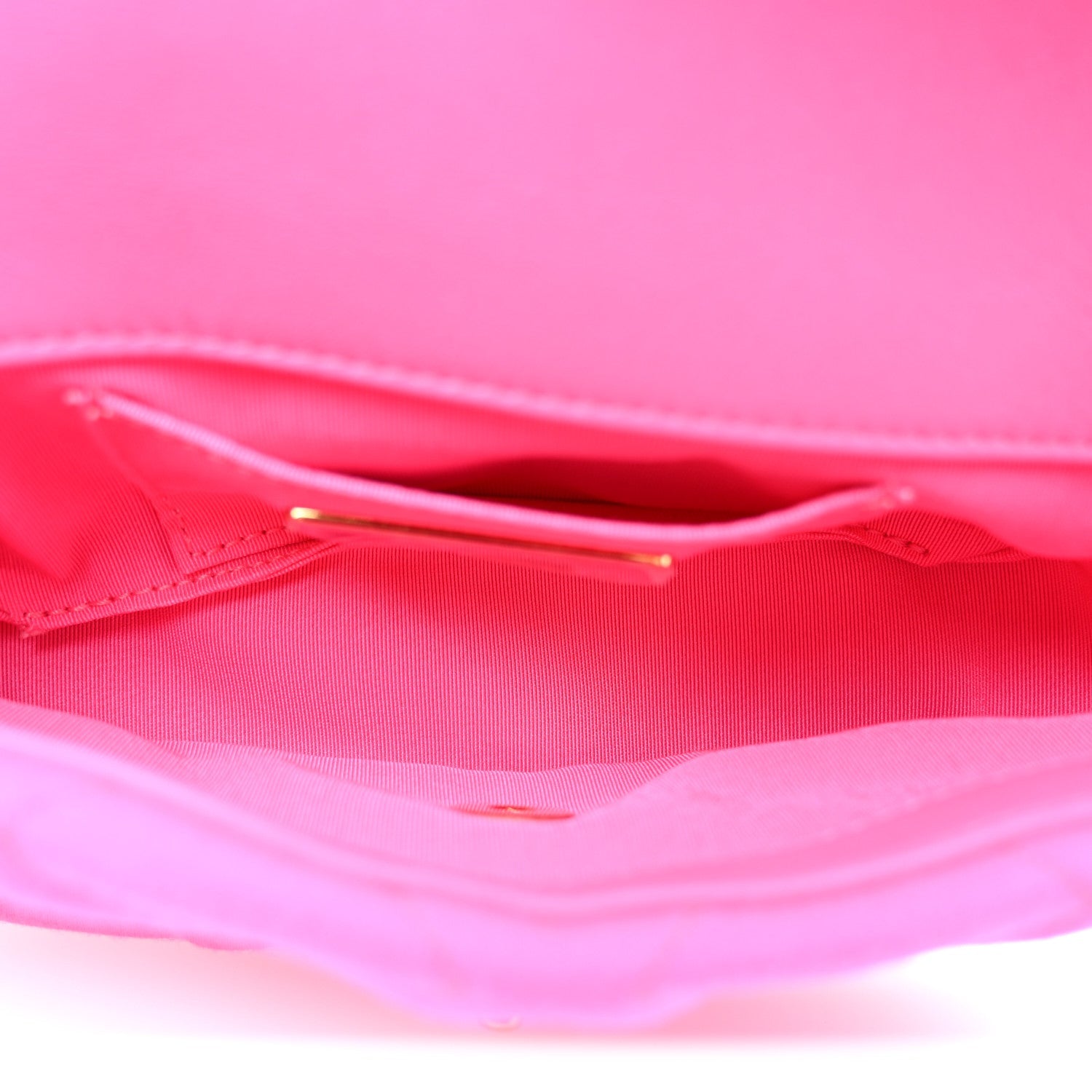 Chanel Jersey Quilted Chanel 19 Waist Bag Pink