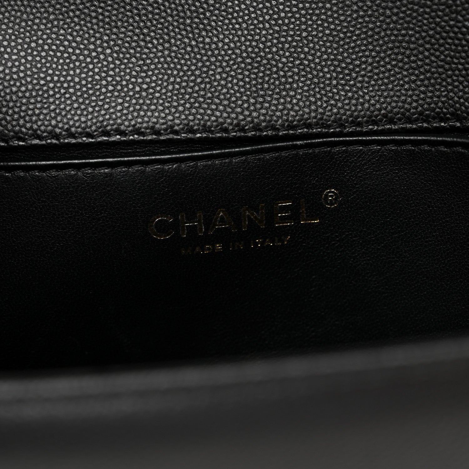 Chanel Caviar Quilted Medium Boy Flap Black
