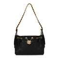 Chanel Caviar Quilted Mini Chanel 25 Handbag Black
