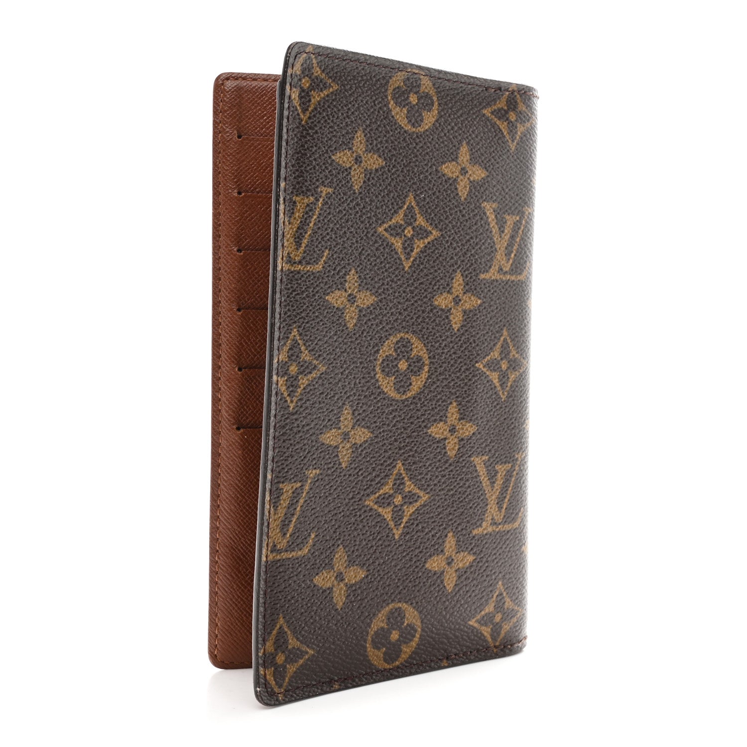 Louis Vuitton Monogram Porte Chequier Cartes Credit European Checkbook Wallet