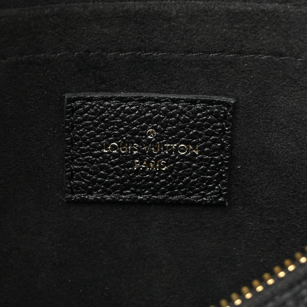 Louis Vuitton Empreinte Monogram Giant Speedy Bandouliere 20 Black