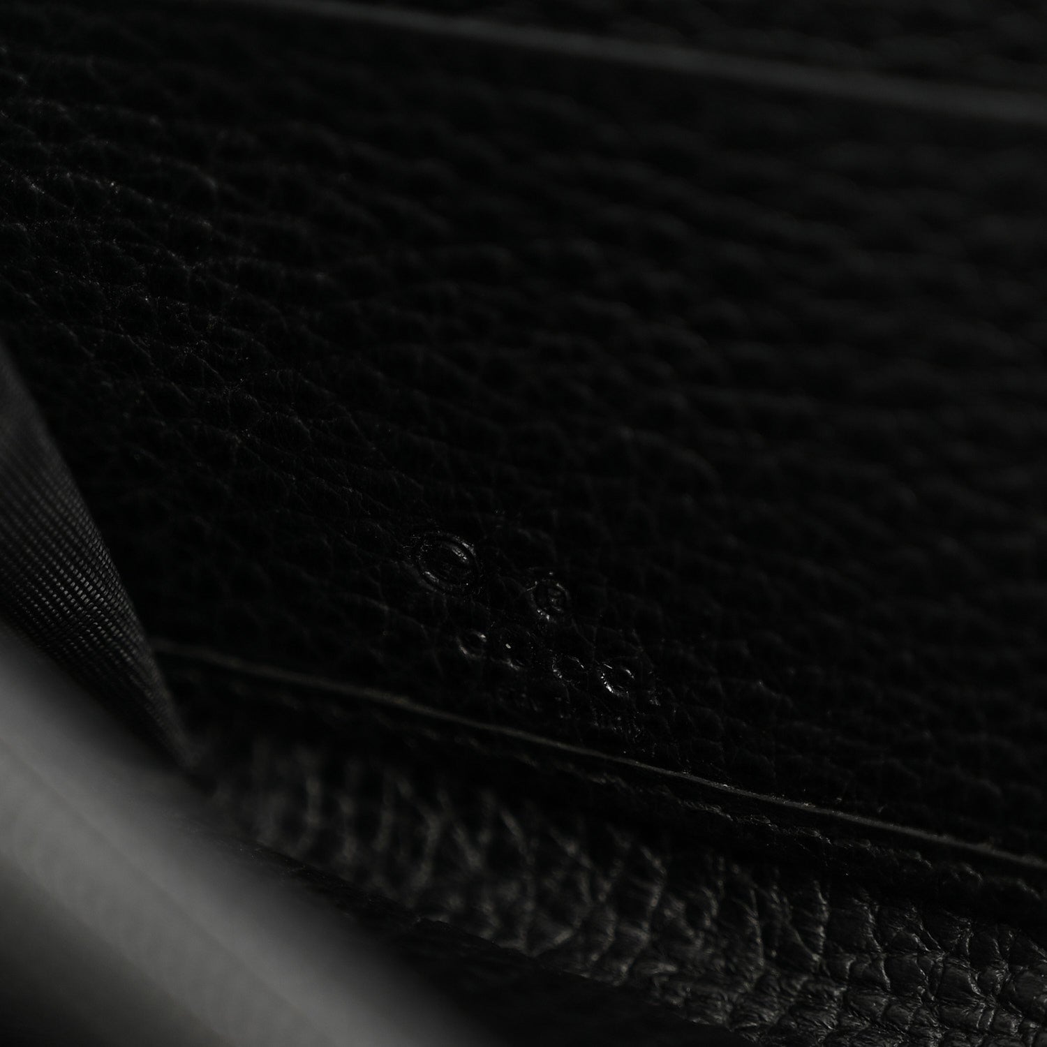 Gucci Dollar Calfskin GG Zip Around Wallet Black