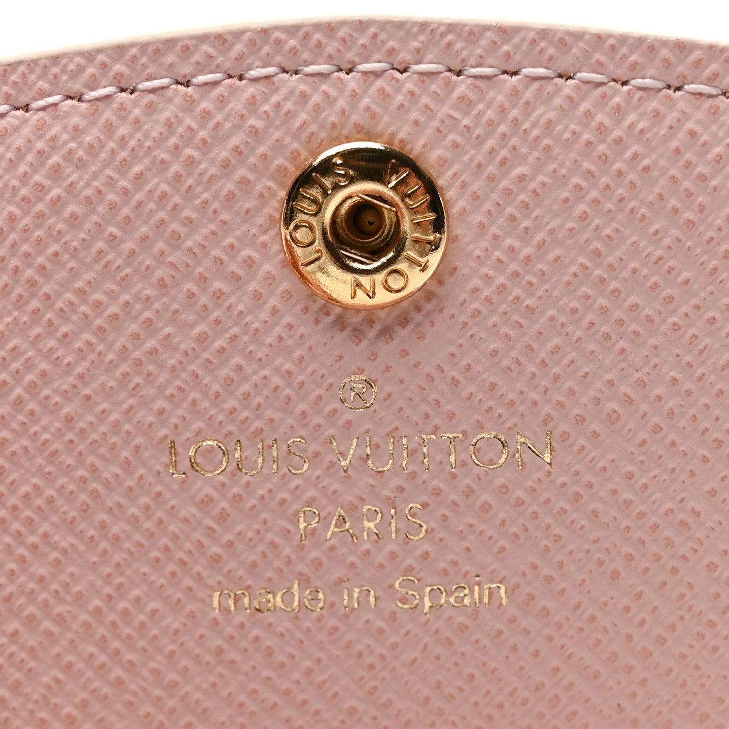 Louis Vuitton Damier Azur Rosalie Coin Purse Rose Ballerine
