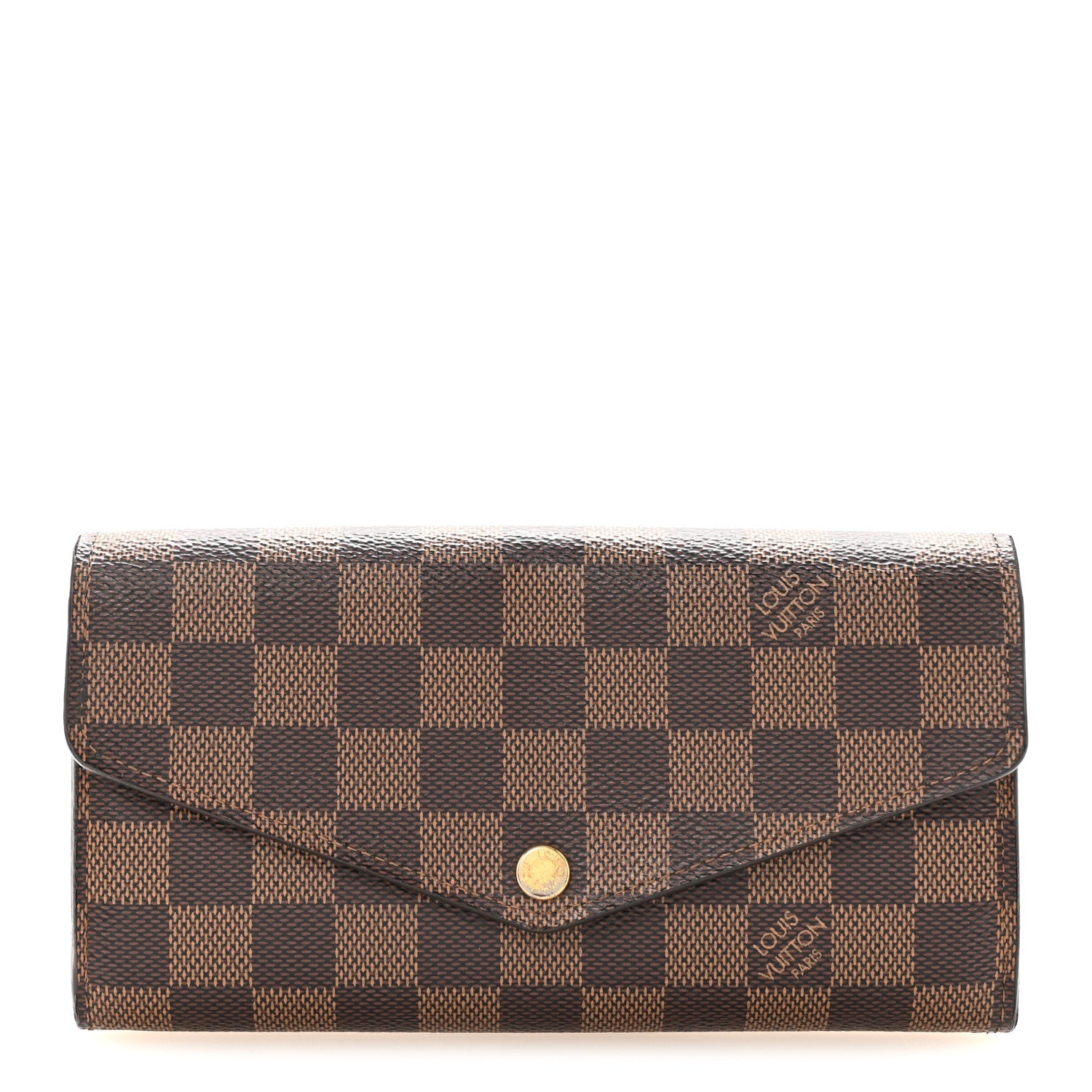 Louis Vuitton Damier Ebene Sarah Wallet NM