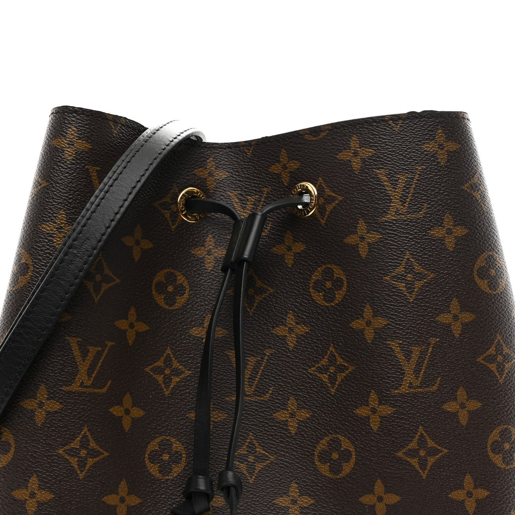 Louis Vuitton Monogram Neonoe MM Black