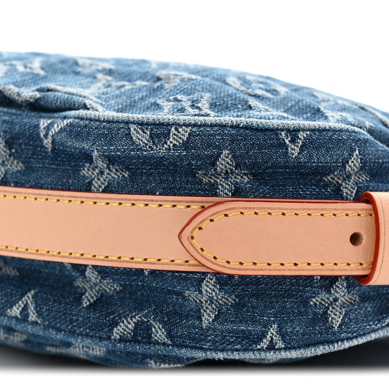 Louis Vuitton Monogram Denim Croissant MM Blue