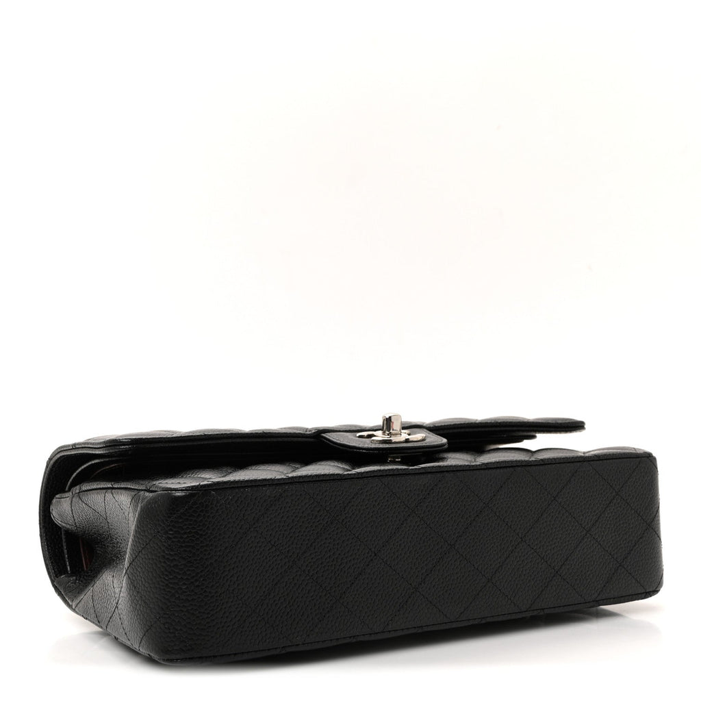 Chanel Caviar Quilted Medium Double Flap Black