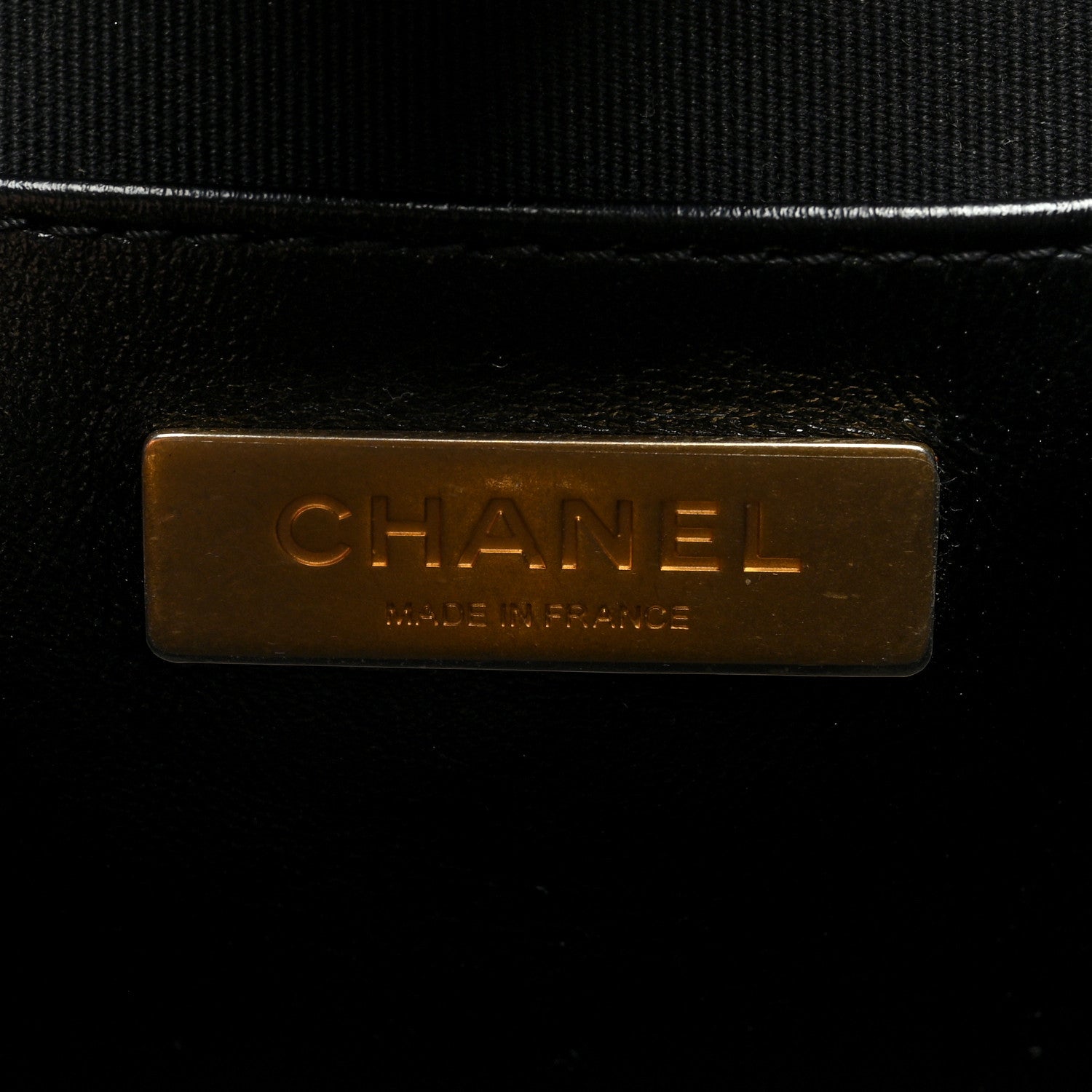 Chanel Shiny Lambskin Quilted Mini Cocodoc Top Handle Bag Black
