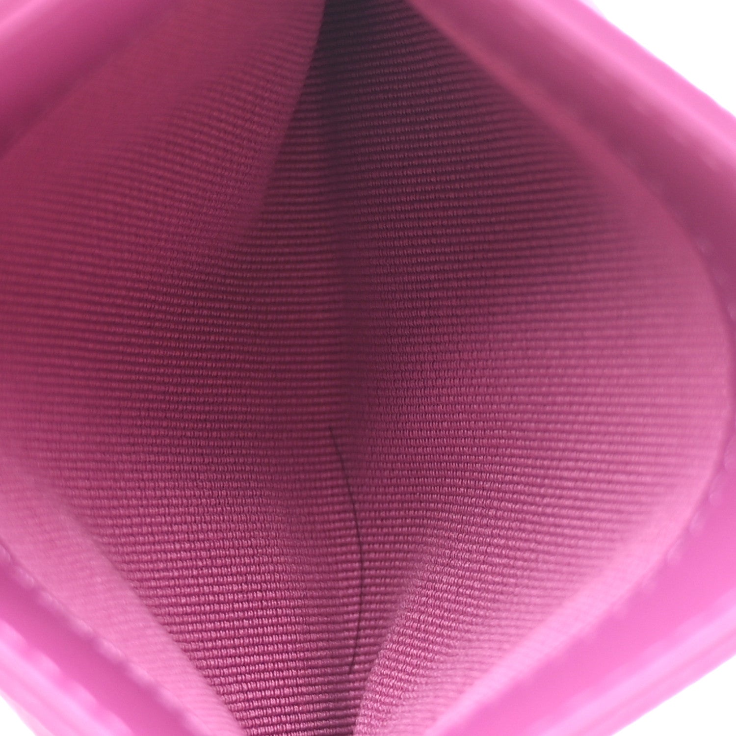 Caviar Quilted Card Holder Purple