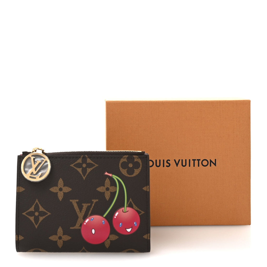 Louis Vuitton LV X TM Monogram Cerises Lisa Wallet
