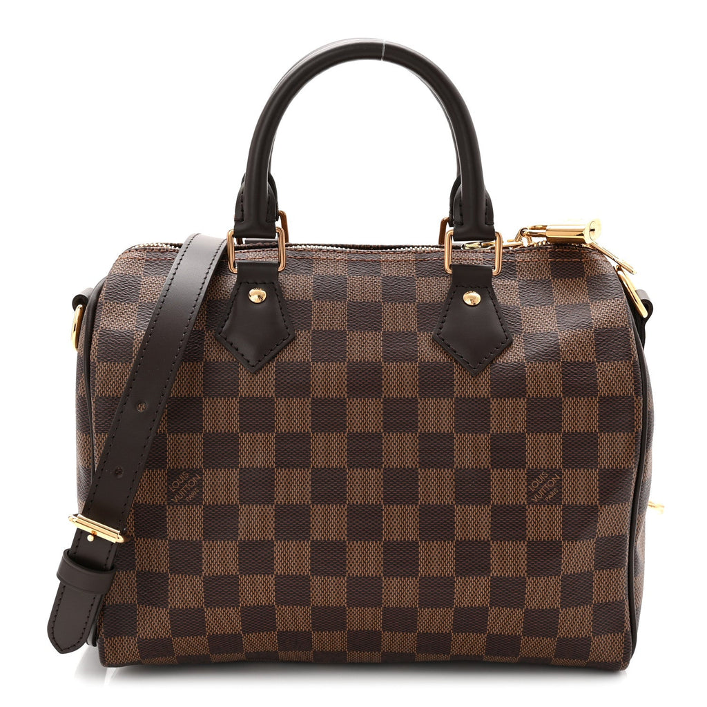 Louis Vuitton Damier Ebene Speedy Bandouliere 25