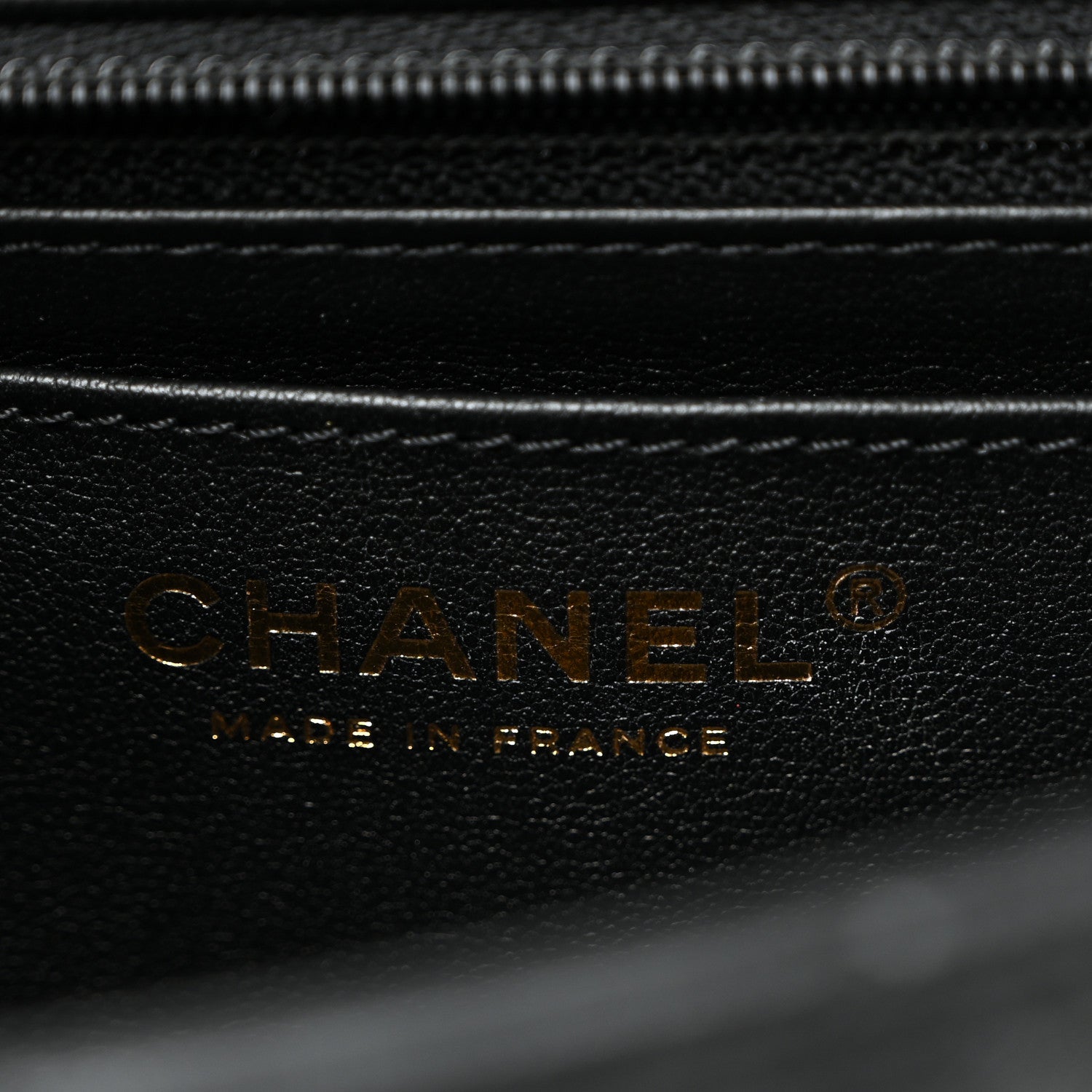 Chanel Lambskin Quilted Mini Strass On Top Flap Black