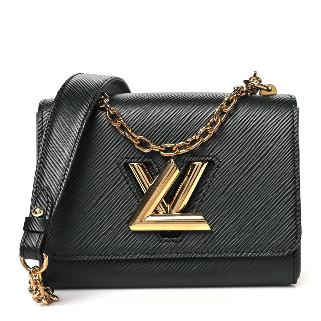 Louis Vuitton Epi Twist Shoulder Bag PM Black