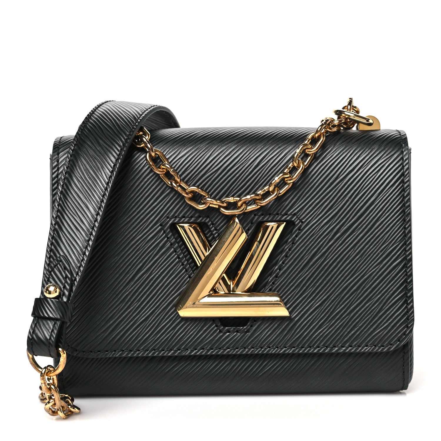 Louis Vuitton Epi Twist Shoulder Bag PM Black