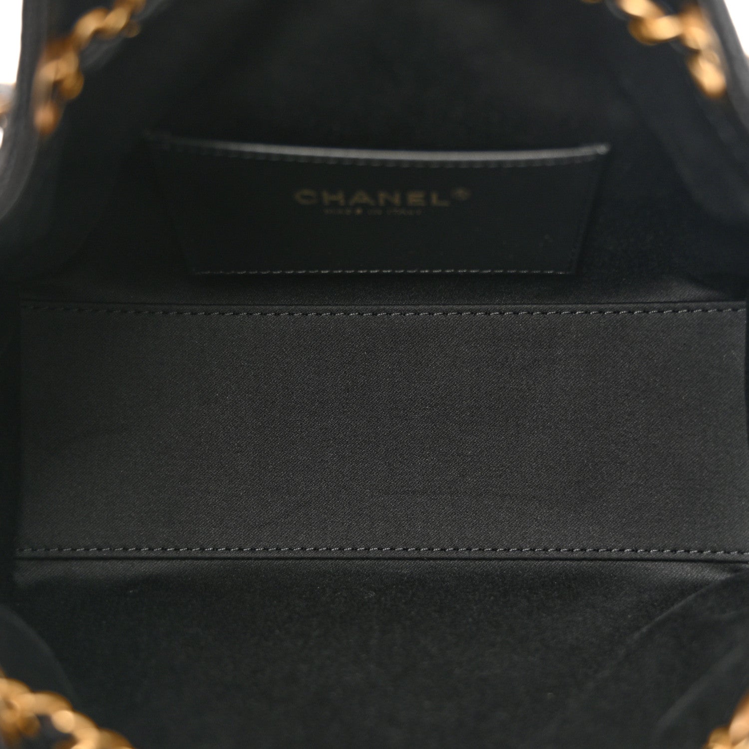 Chanel Caviar Quilted Mini Chanel 25 Handbag Black
