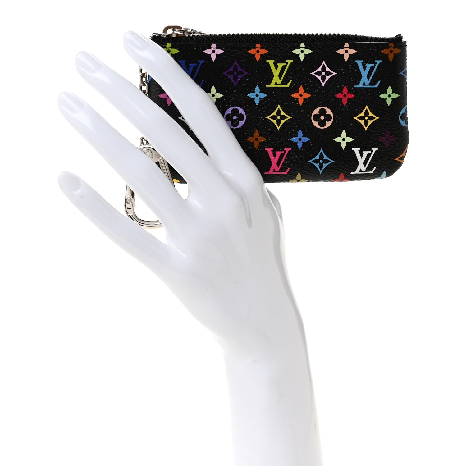 Louis Vuitton LV X TM Monogram Multicolor Key Pouch Black