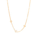 Louis Vuitton Metal Forever Young Short Necklace Gold