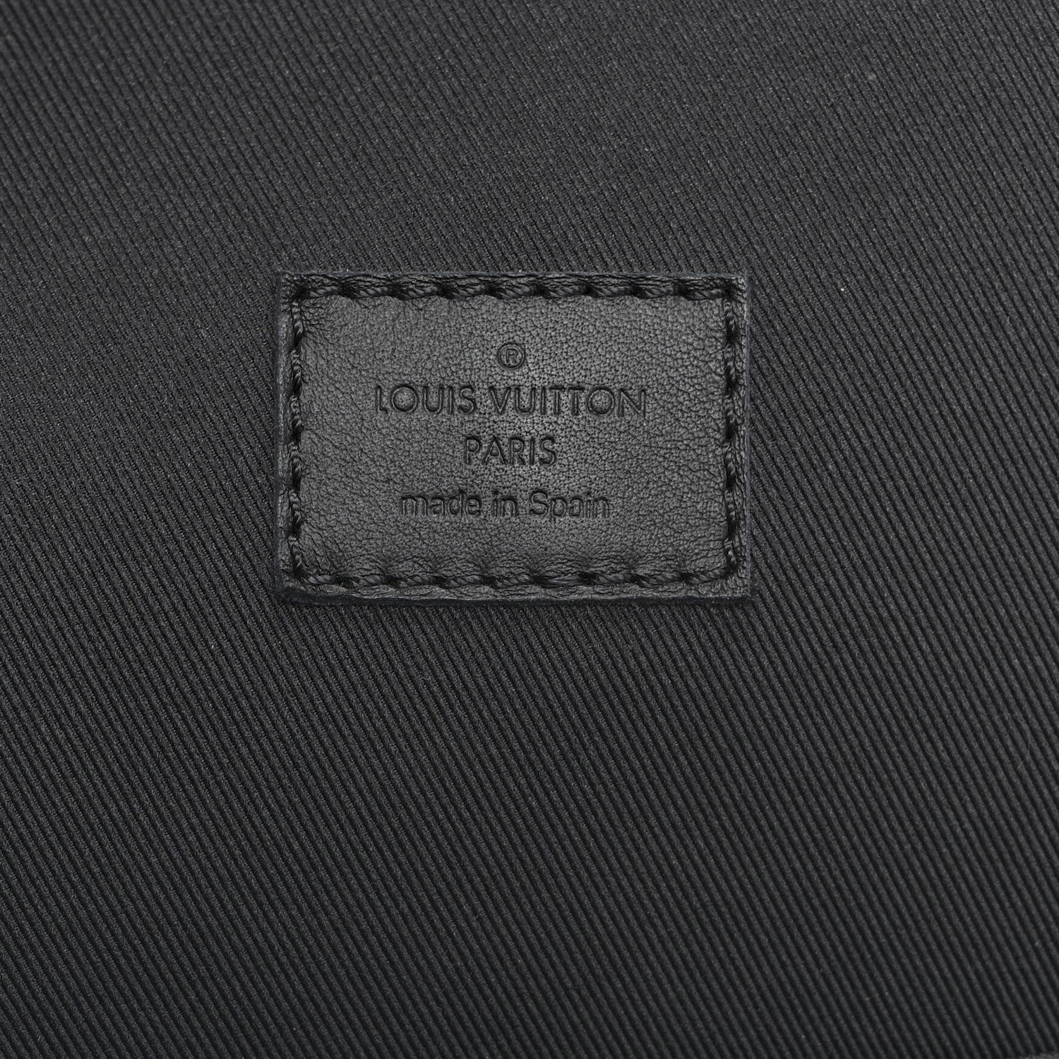 Louis Vuitton Monogram Shadow Racer Slingbag Black