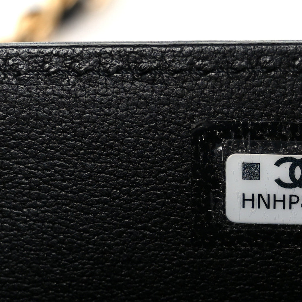 Chanel Lambskin Quilted Mini CC Flap Black