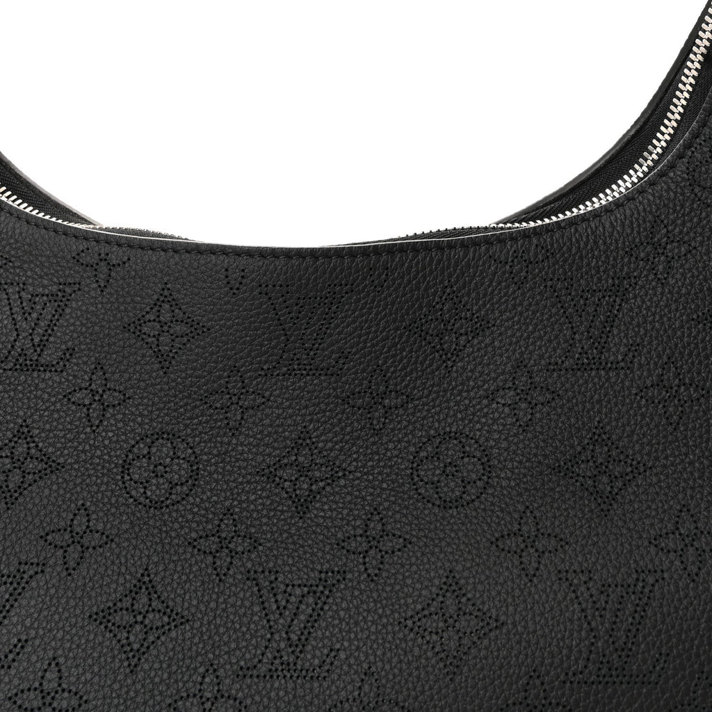 Louis Vuitton Mahina Why Knot MM Black