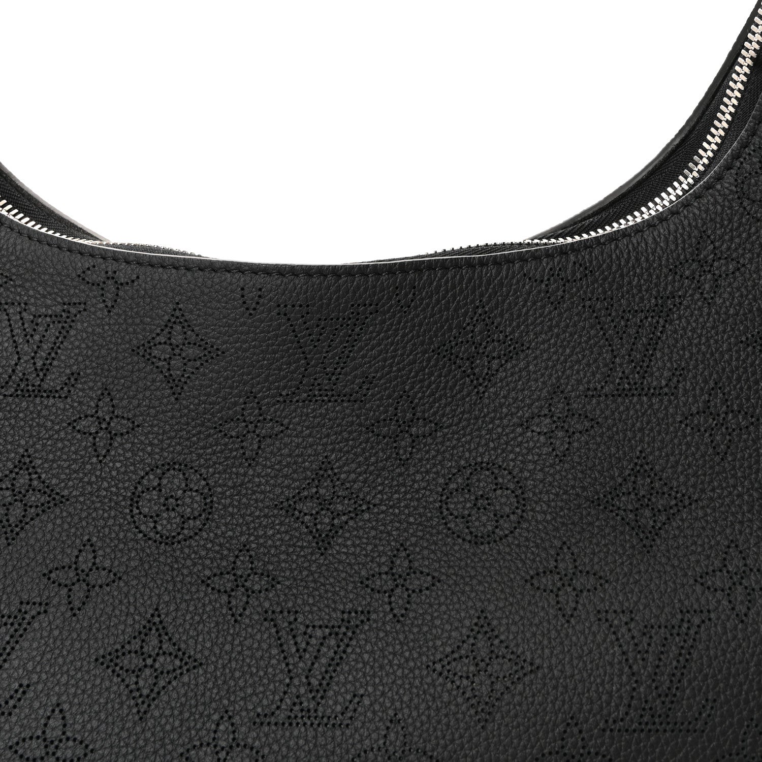 Louis Vuitton Mahina Why Knot MM Black
