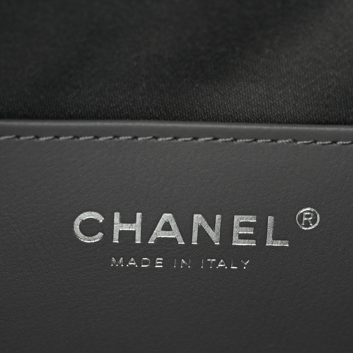 Chanel Metallic Caviar Quilted Mini Chanel 25 Handbag Anthracite