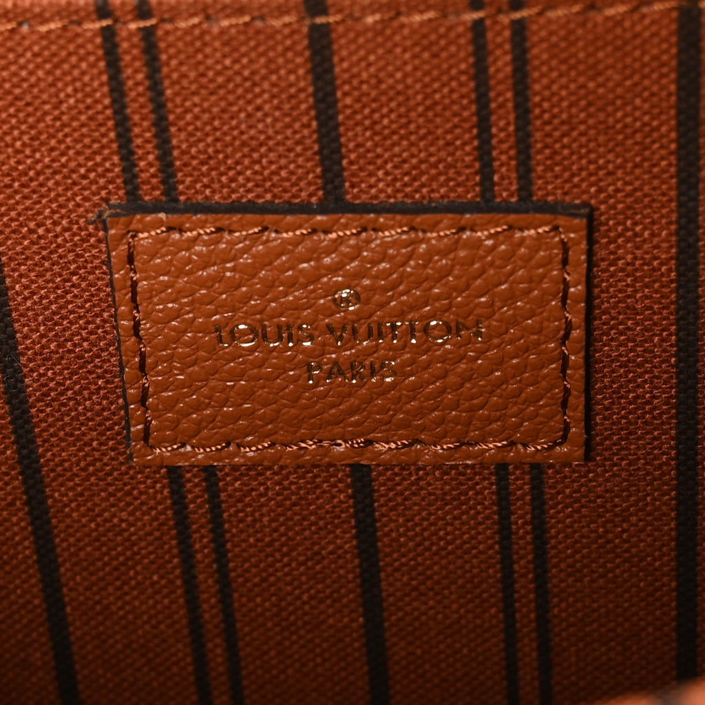 Louis Vuitton Empreinte Pochette Metis Cognac